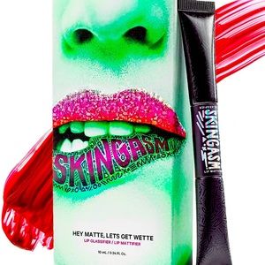 SKINGASM Let's Get Wette Lip Mattifier and Lip Glassifier